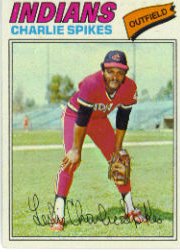 1977 Topps Baseball Cards      168     Charlie Spikes